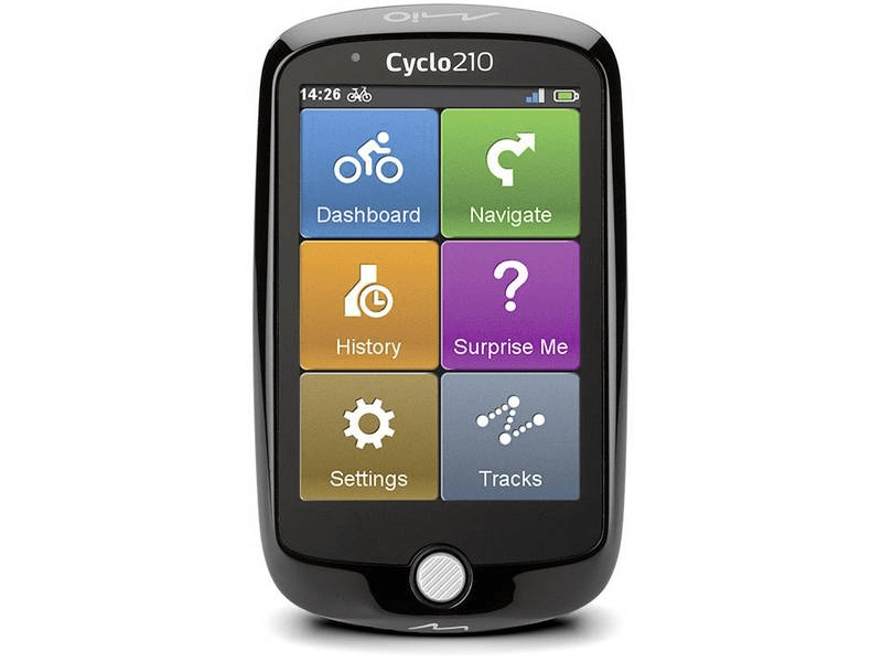 Mio Cyclo 210 Kerékpáros GPS Európa térképpel