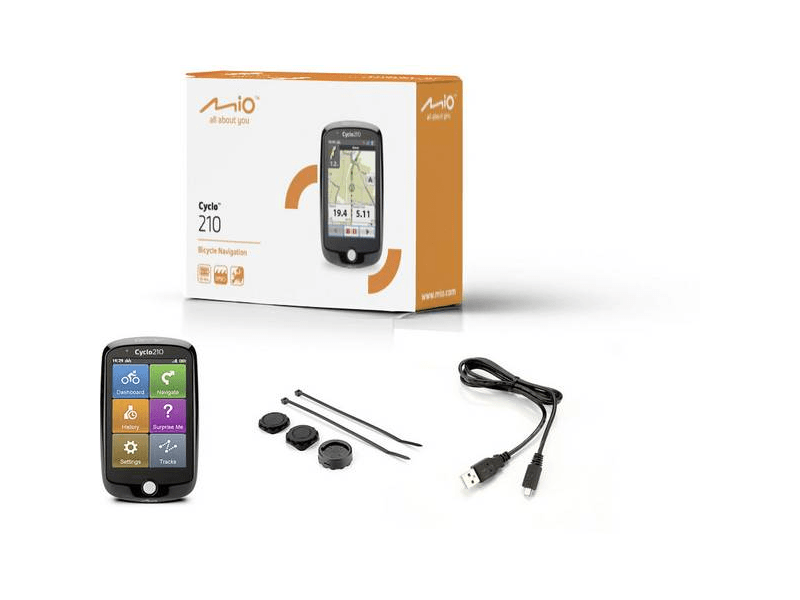 Mio Cyclo 210 Kerékpáros GPS Európa térképpel