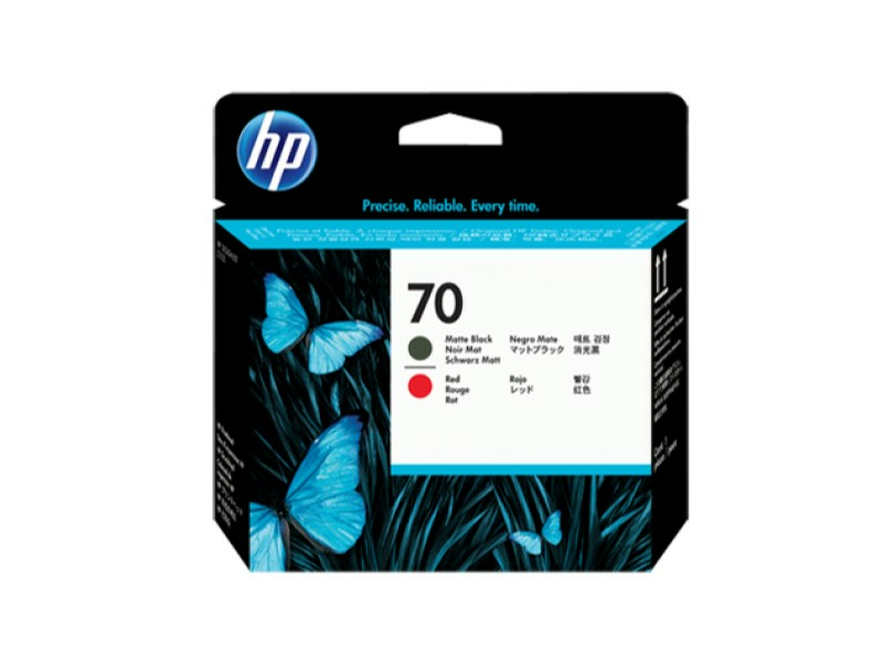 HP C9409A Tintapatron, matt fekete és piros