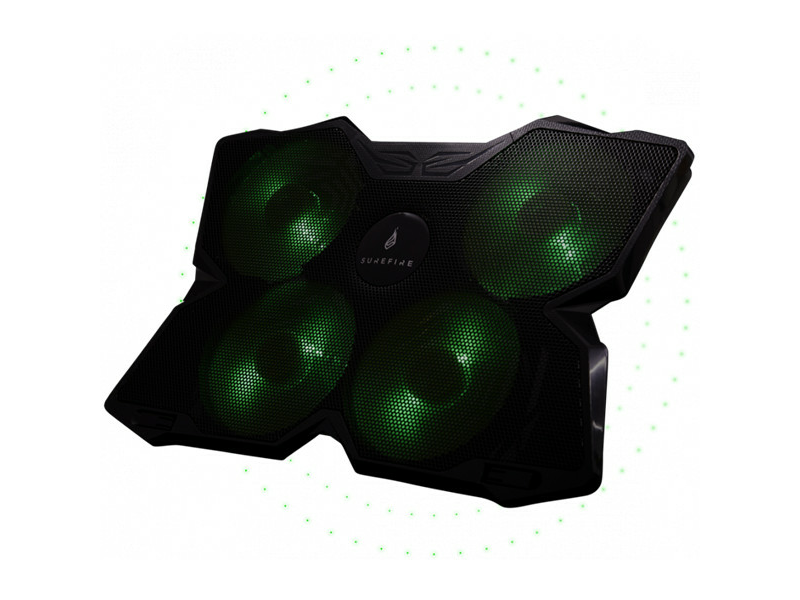 SureFire 48818 Bora Gaming laptop hűtő – zöld