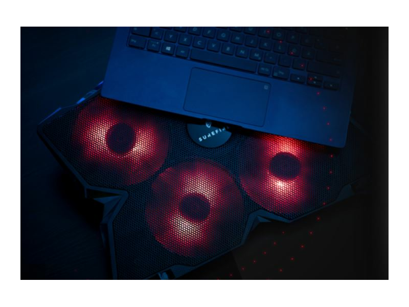 SureFire 48819 Bora Gaming Laptop hűtő - piros