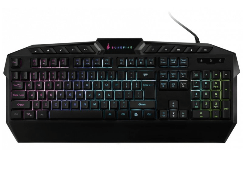 SureFire 48824 KingPin RGB Gaming Billentyűzet