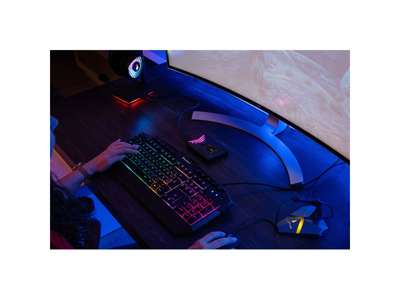 SureFire 48824 KingPin RGB Gaming Billentyűzet