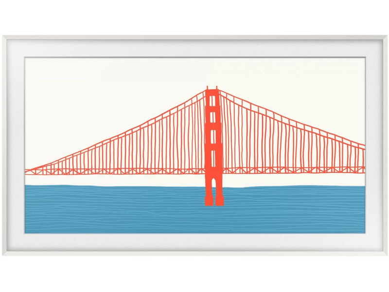 Samsung VG-SCFA65WTBXC Cserélhető mágneses TV keret, fehér