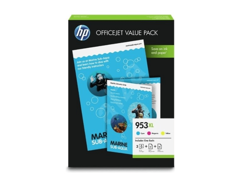 HP 953XL 3 darabos eredeti tintapatron csomag (1CC21AE)