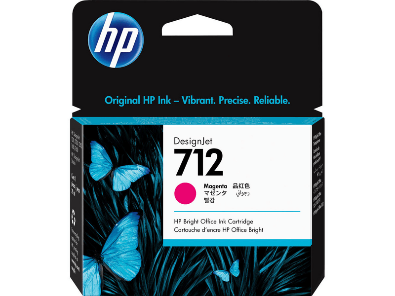 HP 712 magenta eredeti tintapatron (3ED68A)