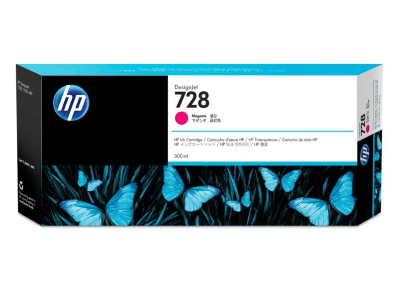 HP 728XL magenta eredeti tintapatron (F9K16A)