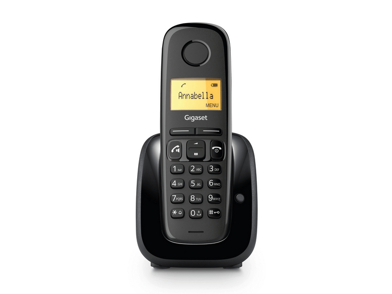 Gigaset A280 DECT Telefon, fekete