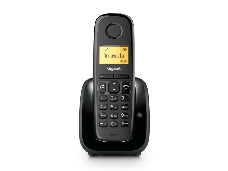 Gigaset A280 DECT Telefon, fekete