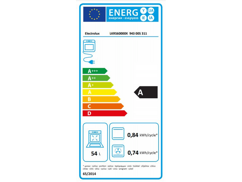 Electrolux LKR560000X Villanytűzhely