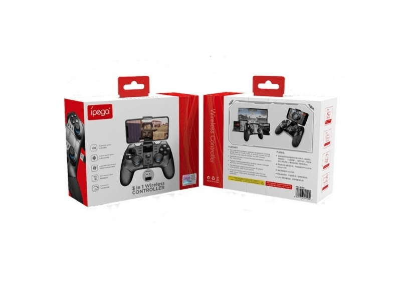 iPega PG-9156 Bluetooth Gamepad, Fortnite PUBG vezérlő, fekete