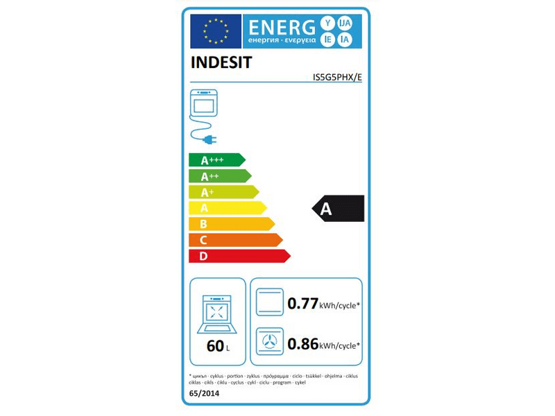 INDESIT IS5G5PHX/E Kombinált tűzhely