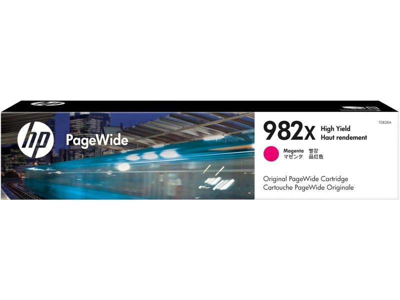 HP T0B28A (982X) PageWide Tintapatron, magenta