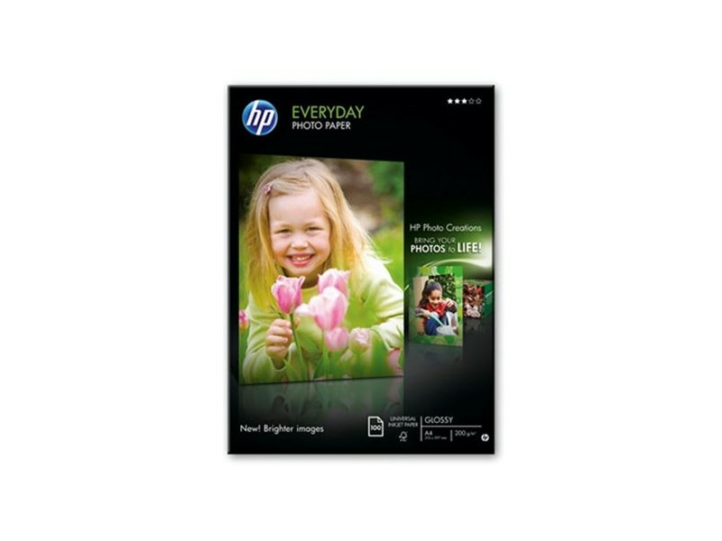 HP Q2510A általános fényes fotópapír – 100 lap/A4