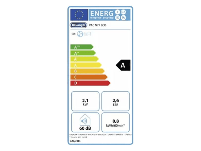 Delonghi PACN77 ECO Mobil klíma