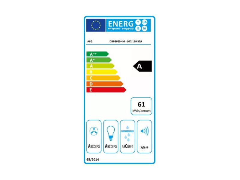 AEG DBB5660HM Kürtős páraelszívó