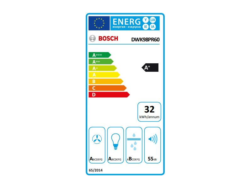 Bosch DWK98PR60 Fali páraelszívó