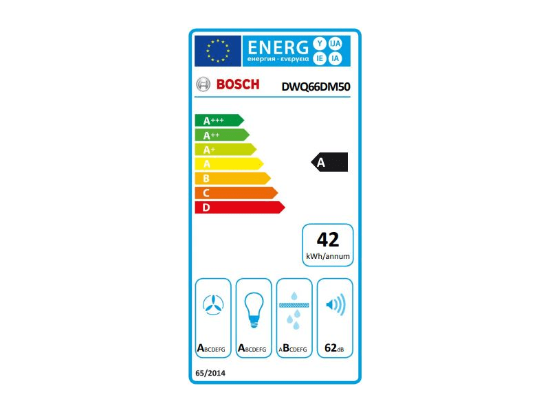Bosch DWQ66DM50 Fali páraelszívó