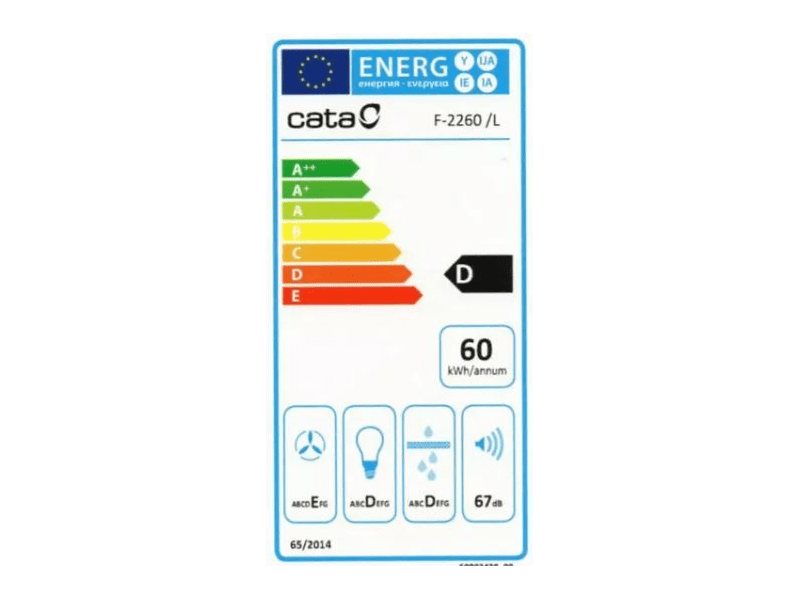 CATA F-2260WH/L Páraelszívó