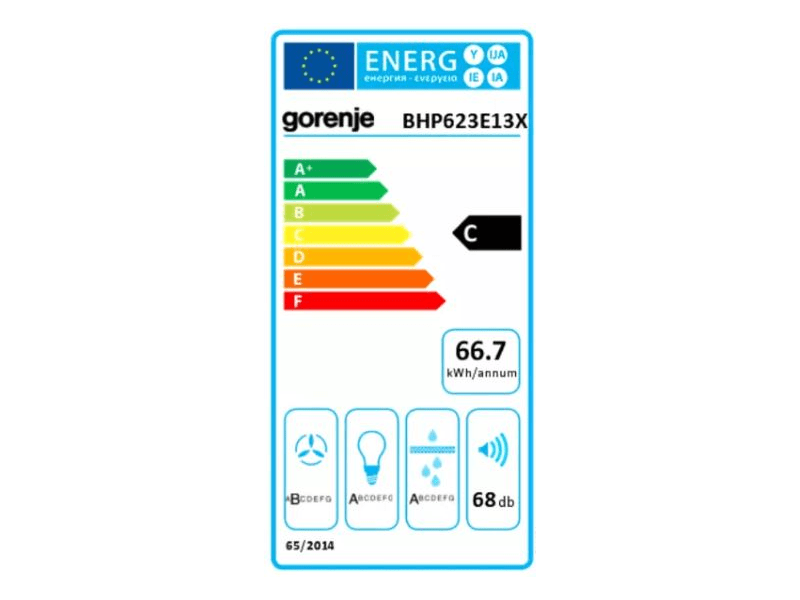 Gorenje BHP623E13X Teleskopska napa