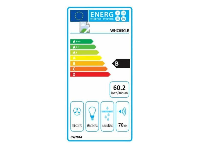Gorenje WHC63CLB Páraelszívó
