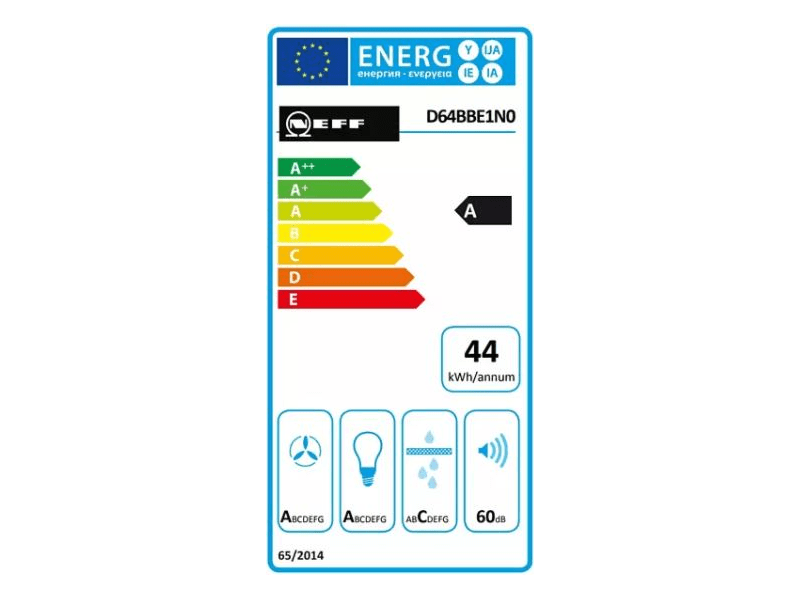 NEFF D64BBE1N0 Kürtős páraelszívó