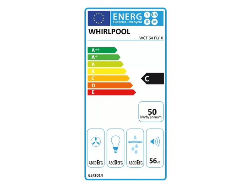 Whirlpool WCT 64FLYX Napa s kapuljačom