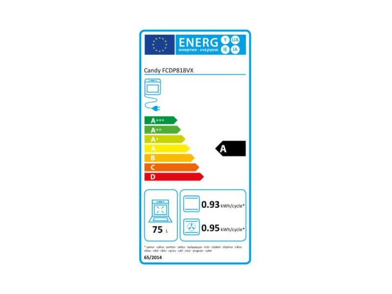 Candy FCDP 818 VX Beépíthető sütő