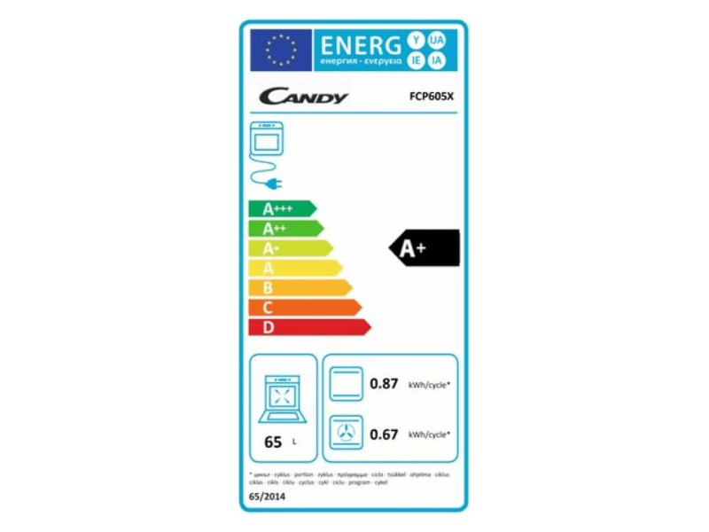 CANDY FCP 605 X Beépíthető sütő