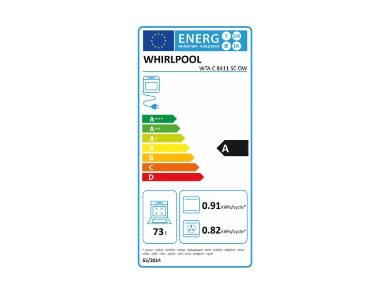 Whirlpool WTA C 8411 SC OW Beépíthető sütő