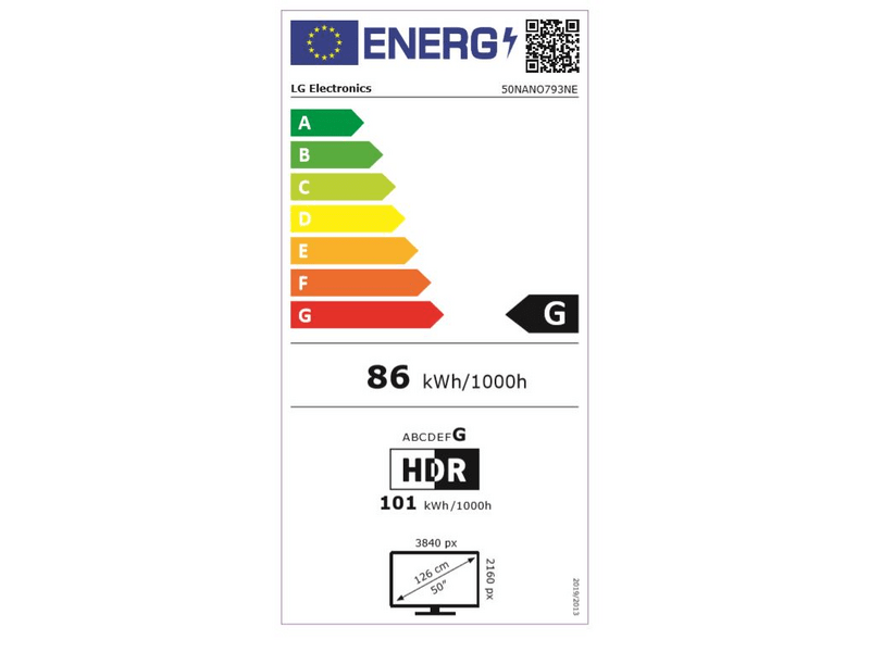 LG 50NANO793NE 4K Ultra HD LED Smart Tv