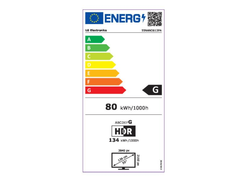 LG 55NANO813PA 55” NanoCell Smart TV