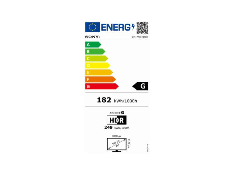 Sony KD-75XH9005BAEP 4K Ultra HD LED Smart Tv