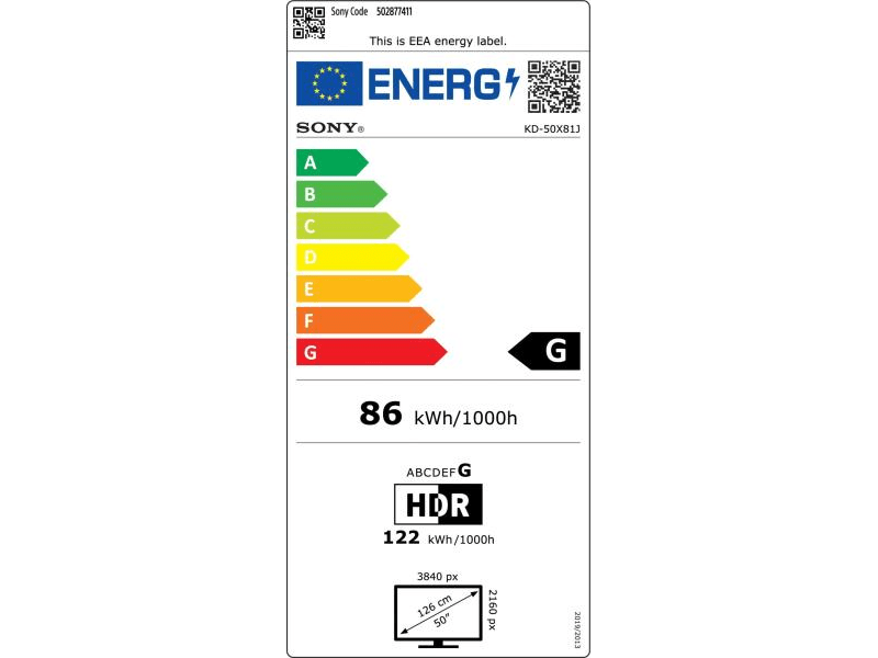Sony KD-50X81JAEP 50
