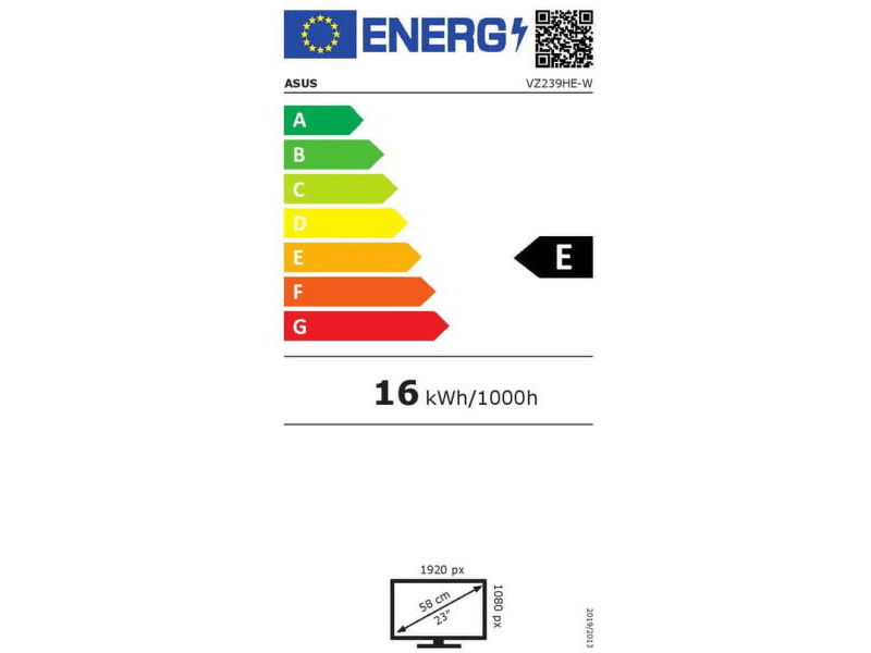ASUS VZ239HE-W Monitor
