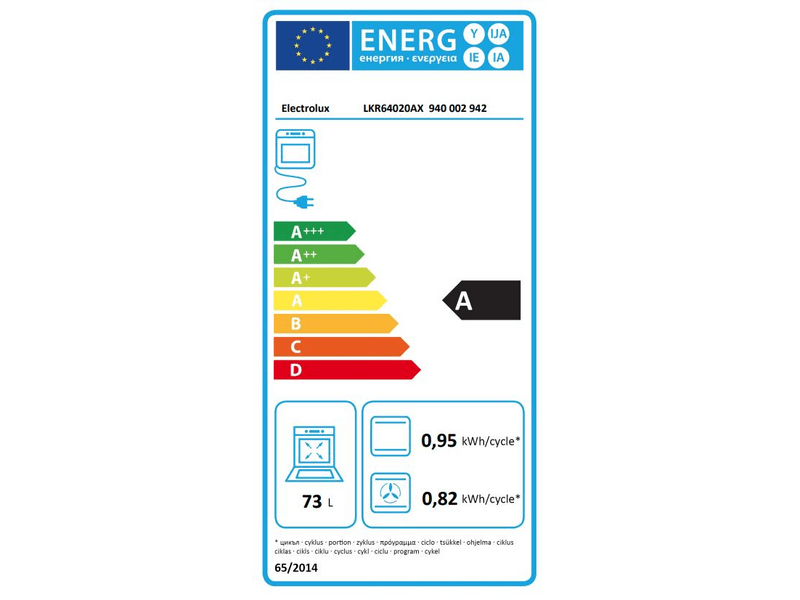 Electrolux LKR64020AX Kerámialapos tűzhely