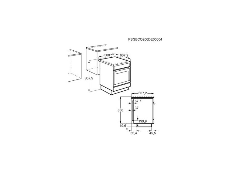 Electrolux LKR564200K Elektromos tűzhely
