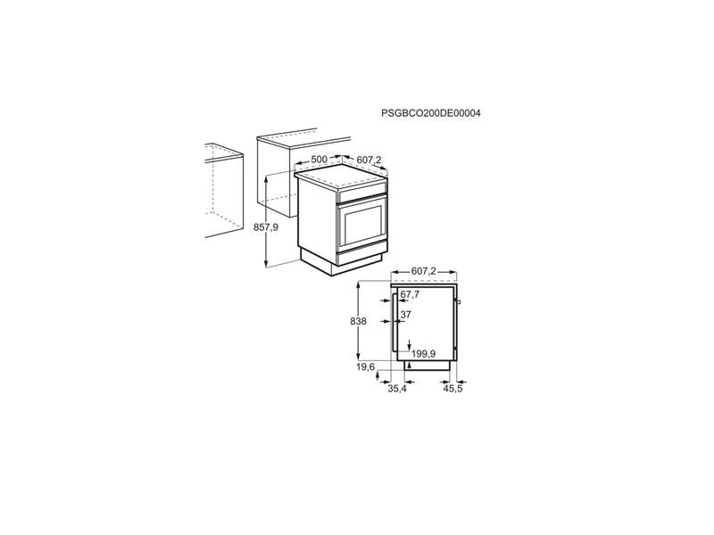 Electrolux LKR564200X PlusSteam Kerámia lapos tűzhely gőzfunkcióval