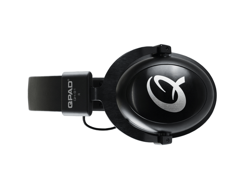 Qpad QH91 Gamer Fejhallgató, Fekete