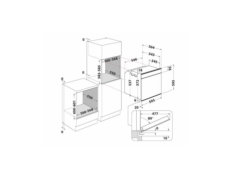 Whirlpool W11I OP1 4S2 H Beépíthető gőzsütő