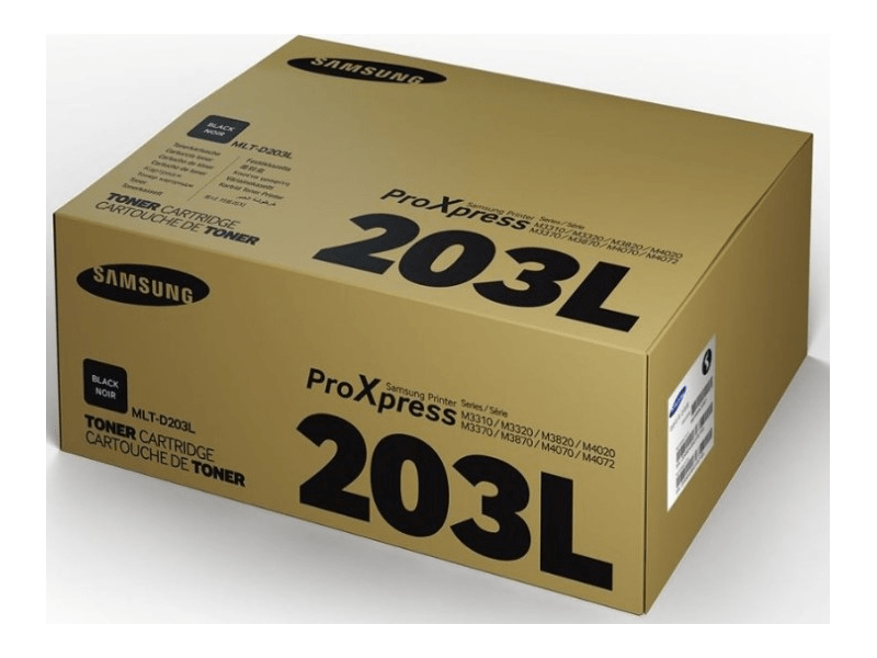 Samsung SLM3320/3820/4020/3370/3870/4070 Toner MLT-D203L, Fekete