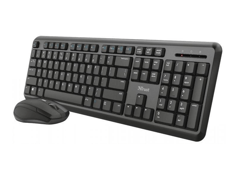 Trust 24161 Ody Silent Vezeték nélküli billentyűzet és egér szett