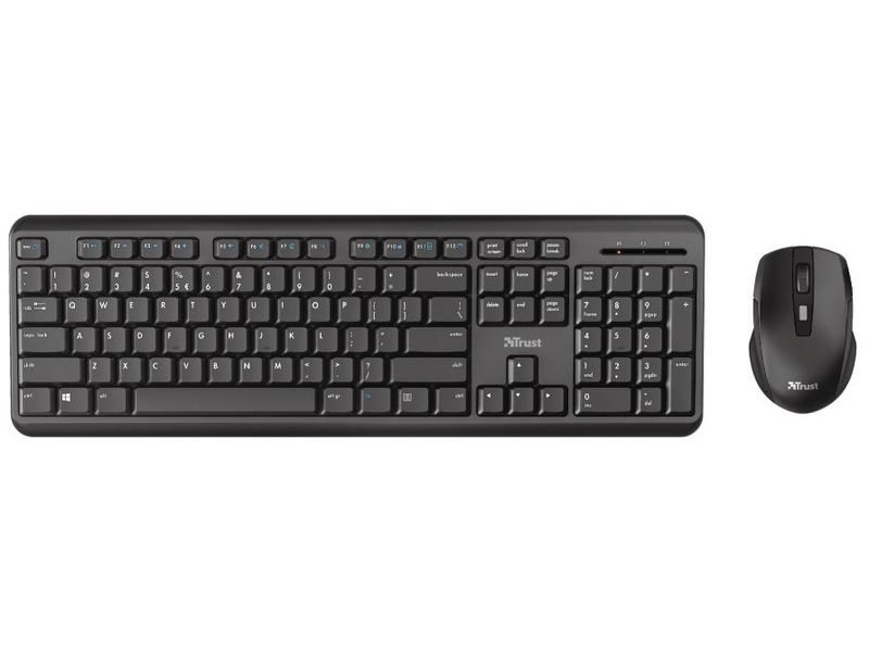 Trust 24161 Ody Silent Vezeték nélküli billentyűzet és egér szett