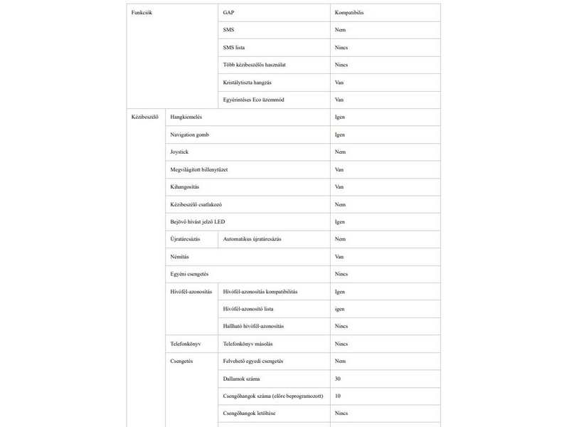 Panasonic TG6821 DECT telefon, crna/srebrna