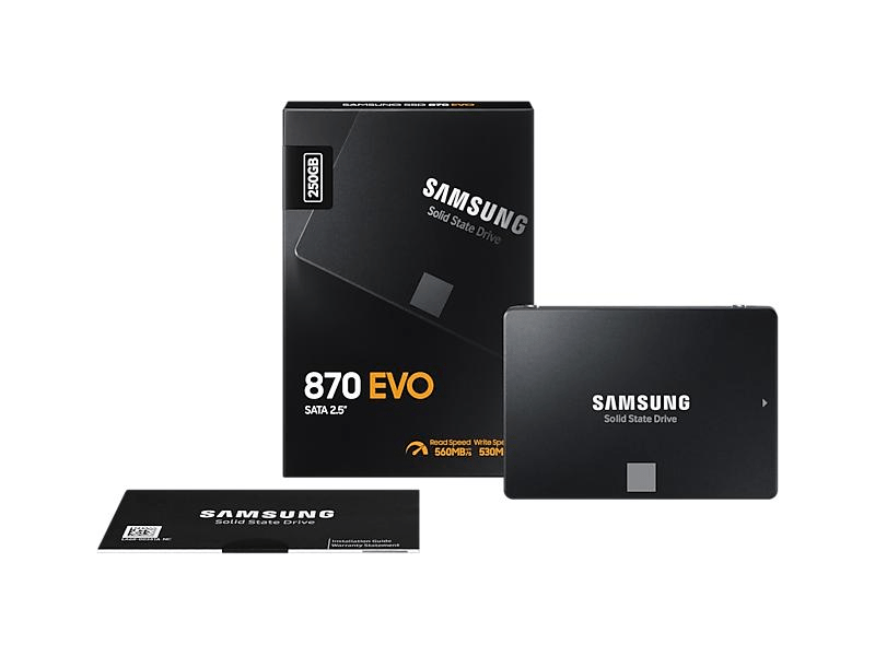 Samsung MZ-77E250B/EU SSD 870 EVO SATA III, 2.5