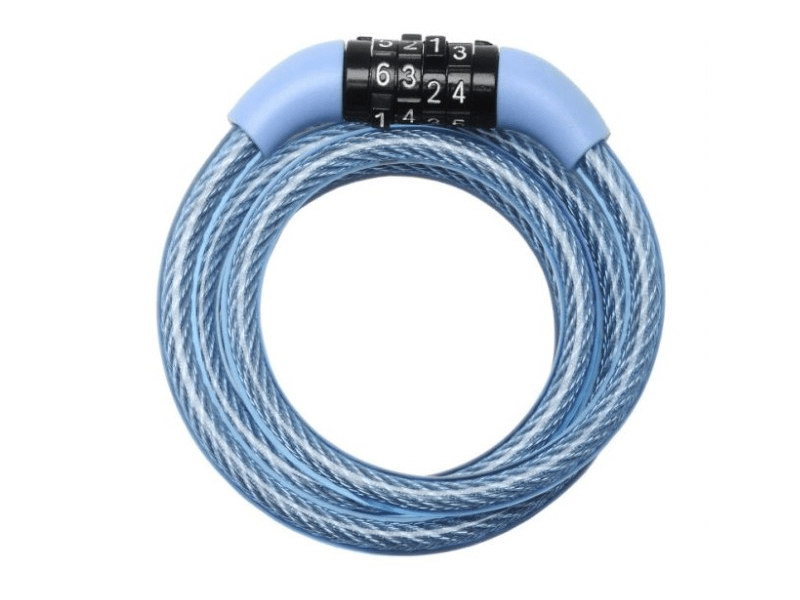 Master Lock - acél kerékpár kábelzár 1,2 MX8MM ( fix kombinációval )