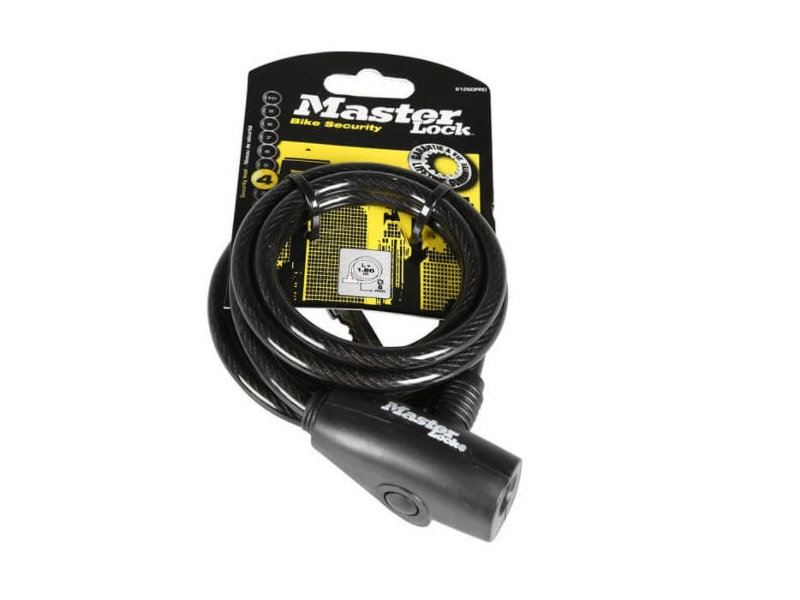 Master Lock 8126EURDPRO biciklizár, fekete