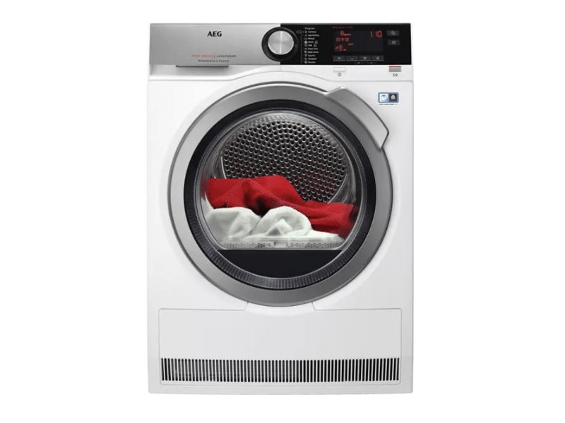 AEG T8DEC68S Hőszivattyús szárítógép, 8 kg, inverter motor, LCD kijelző
