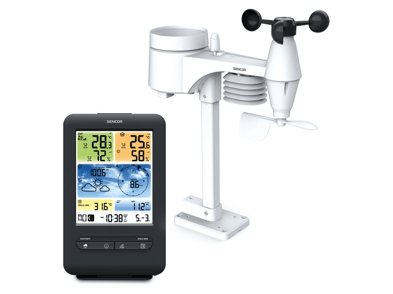 Sencor SWS 9898 Professzionális Meteorológiai Állomás