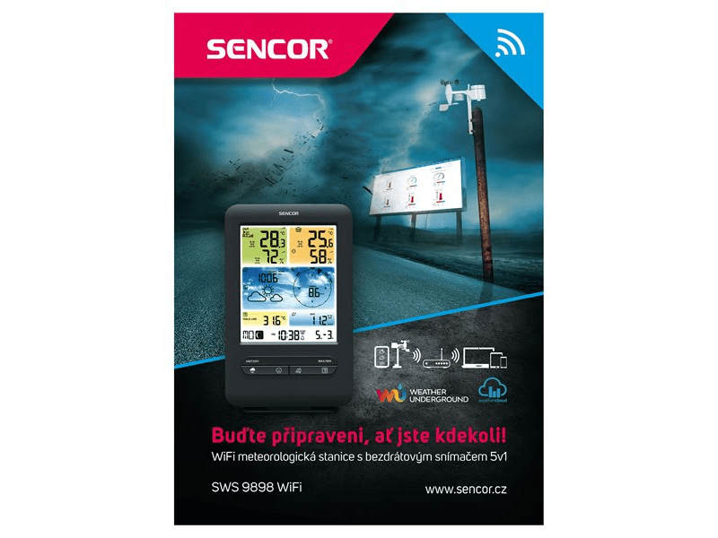 Sencor SWS 9898 Professzionális Meteorológiai Állomás